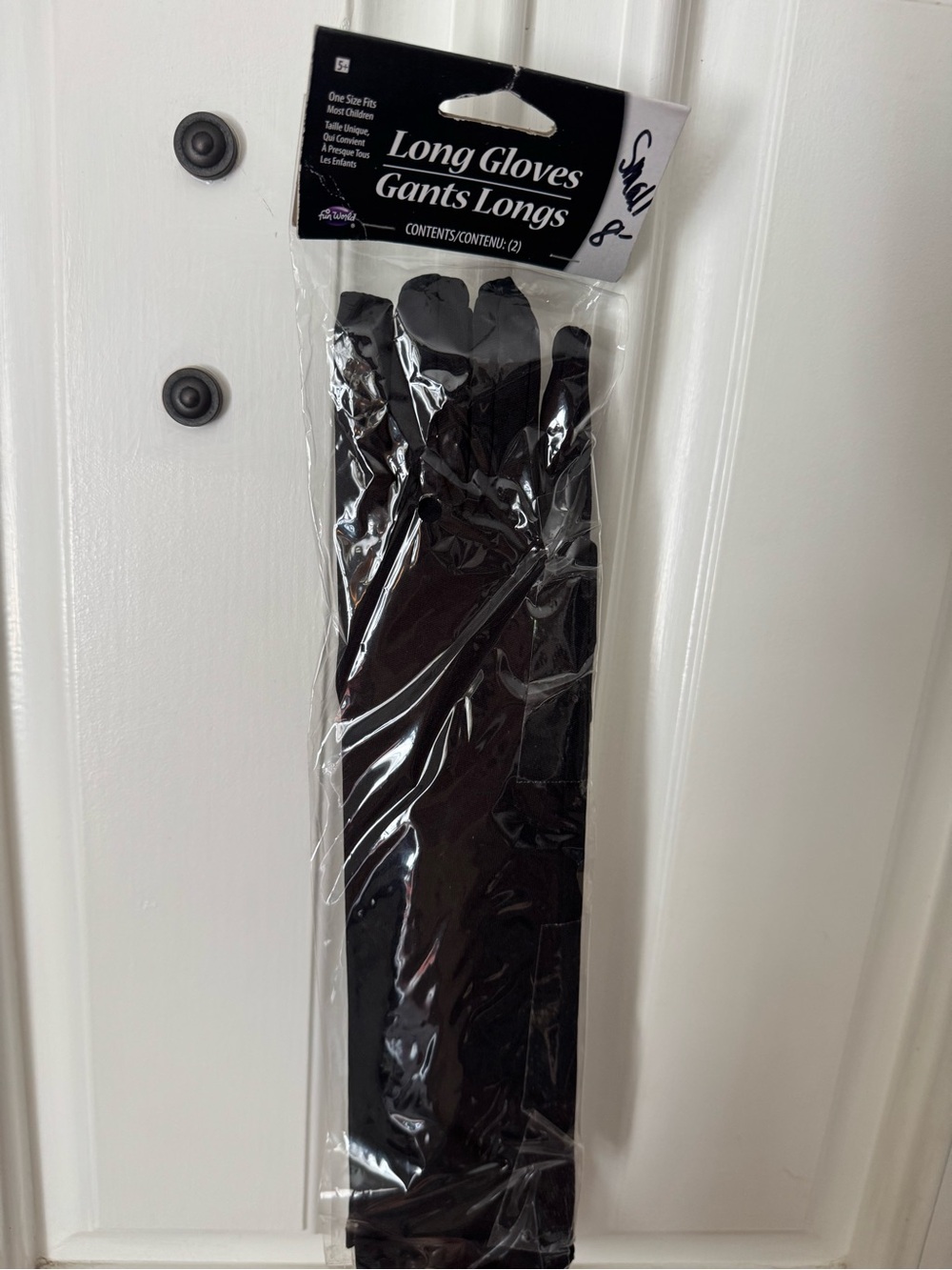 Fun World - Women Black Long Gloves